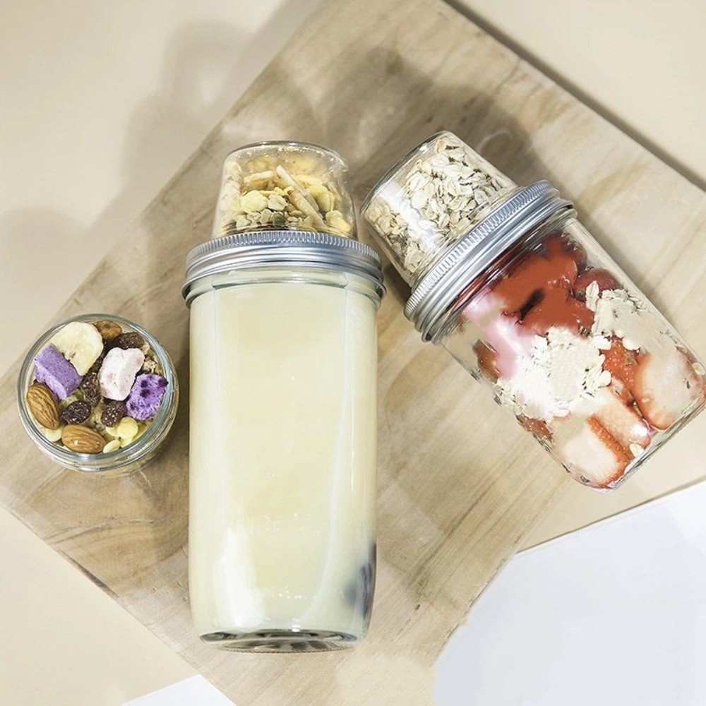 Dual-Layer Yogurt Parfait Cups - Meal Prep Yogurt Cups 评论和价格