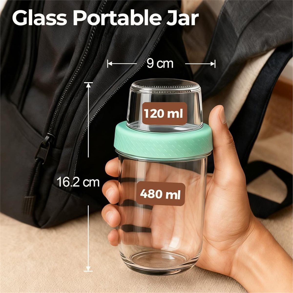 Overnight Oats Jar with Lids 4 - Overnight Oat Jar 评论和价格