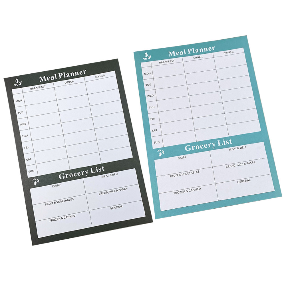 2Pcs Dietary Planning Notebook - Meal Prep Grocery List 评论和价格