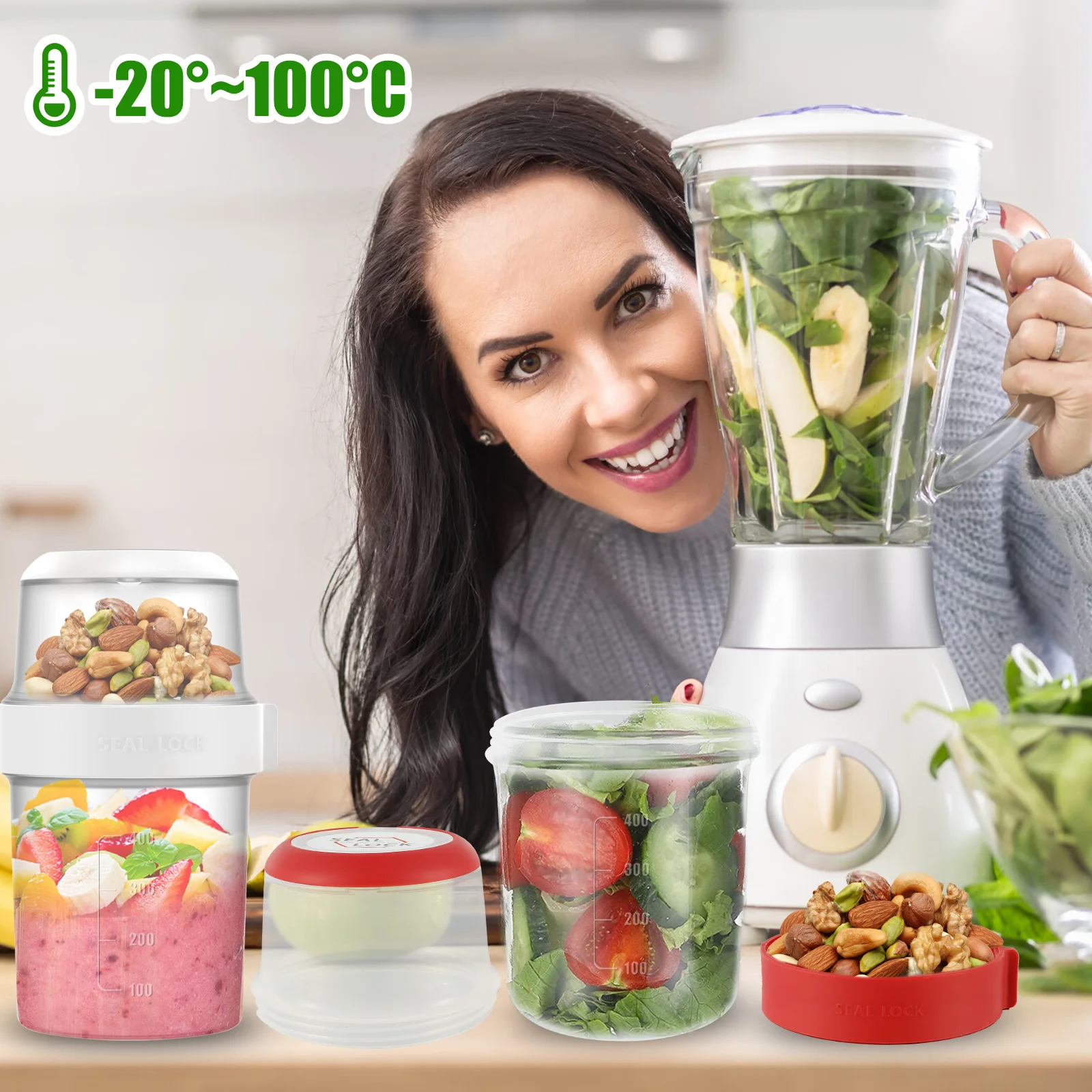 2Pcs Breakfast Cups Reusable T - Overnight Oat Jar 评论和价格