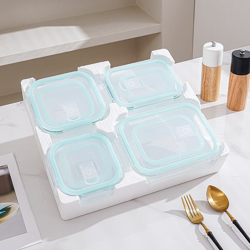 8-Piece Glass Lunch & Storage  - Meal Prep Glass 评论和价格