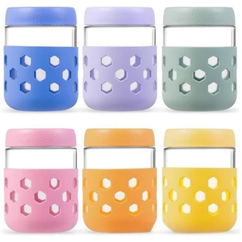 SOFT-Glass Jars With Airtight  - Meal Prep Glass 评论和价格