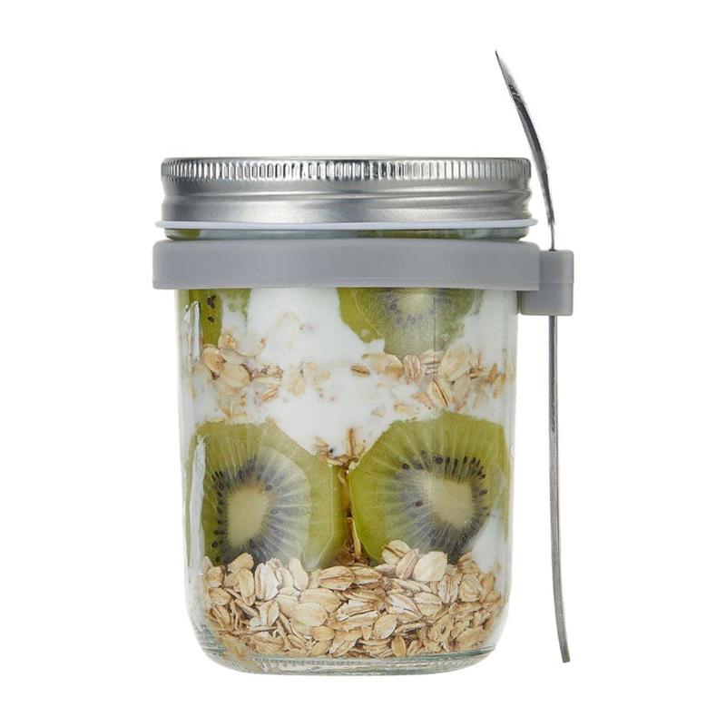 600ml Large Capacity Overnight - Overnight Oat Jar 评论和价格