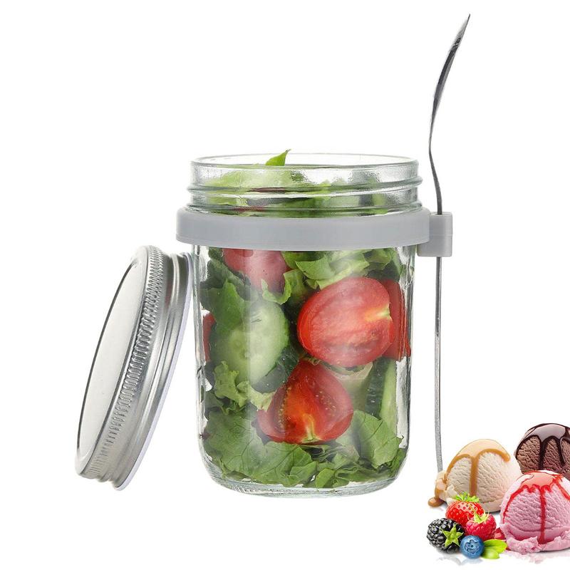 600ml Large Capacity Overnight - Overnight Oat Jar 评论和价格