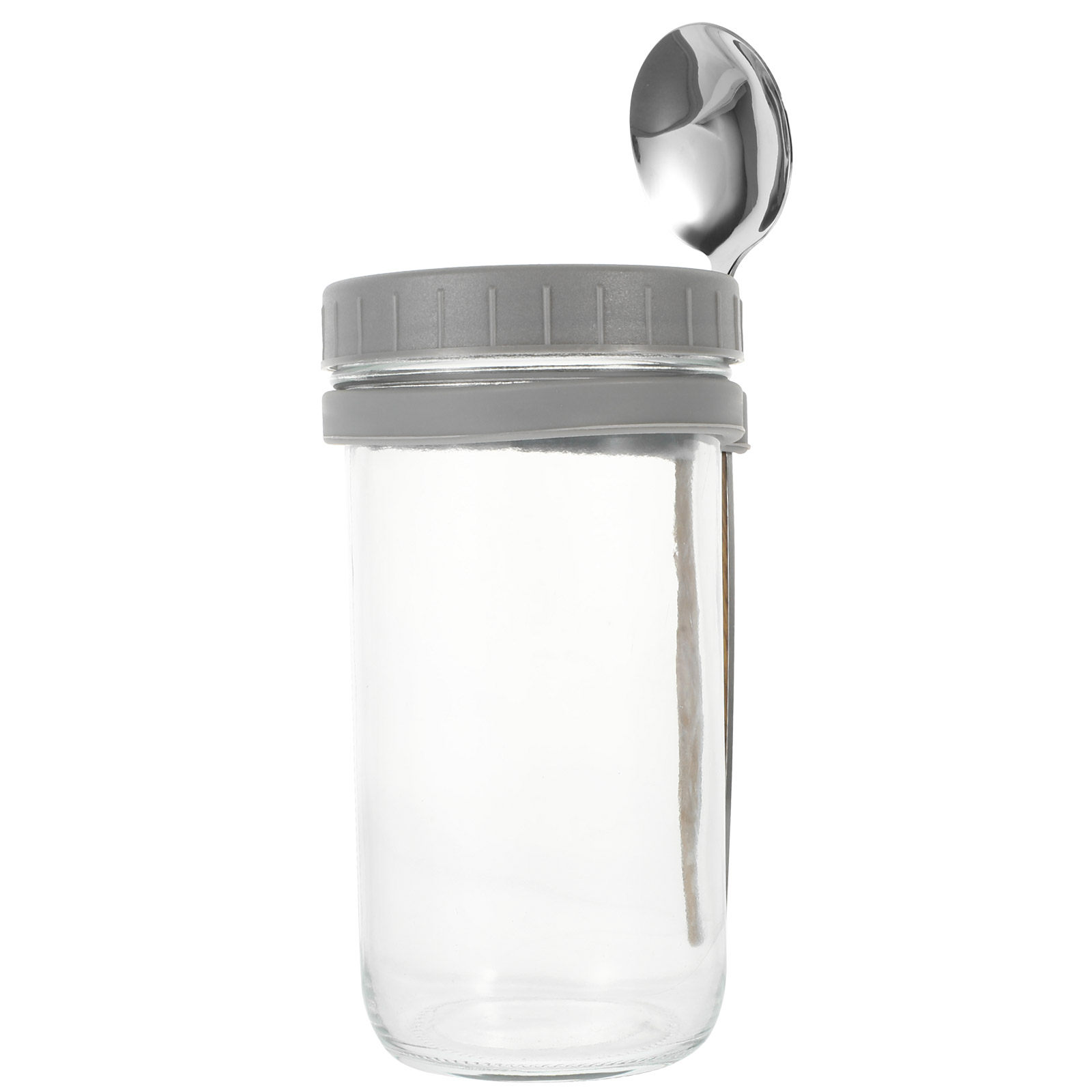 1Set Stylish Glass Sealed Cup  - Overnight Oat Jar 评论和价格