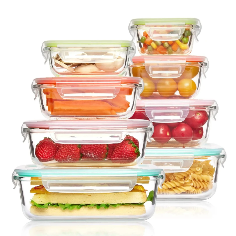 Glass Lunch Box Food Storage C - Meal Prep Glass 评论和价格