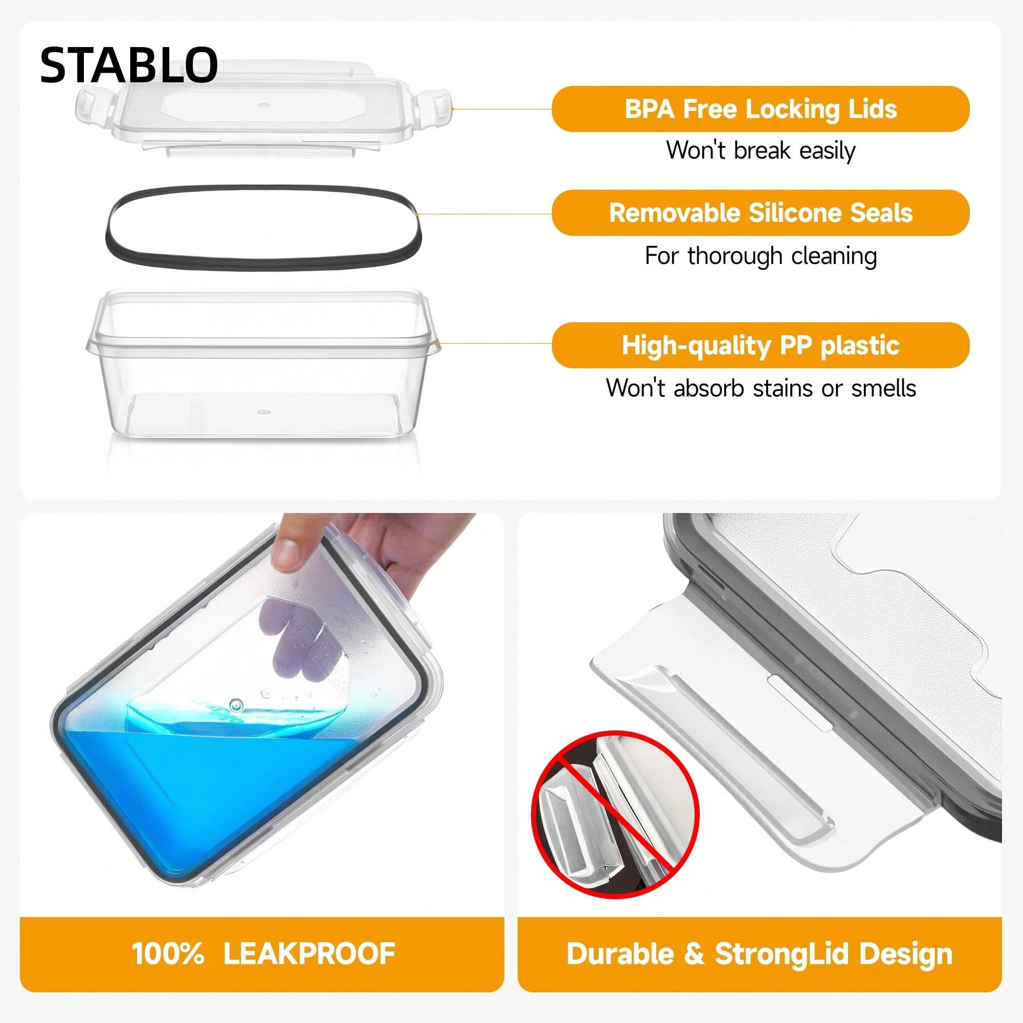 12 Plastic Sealed Food Storage - Meal Prep Glass 评论和价格
