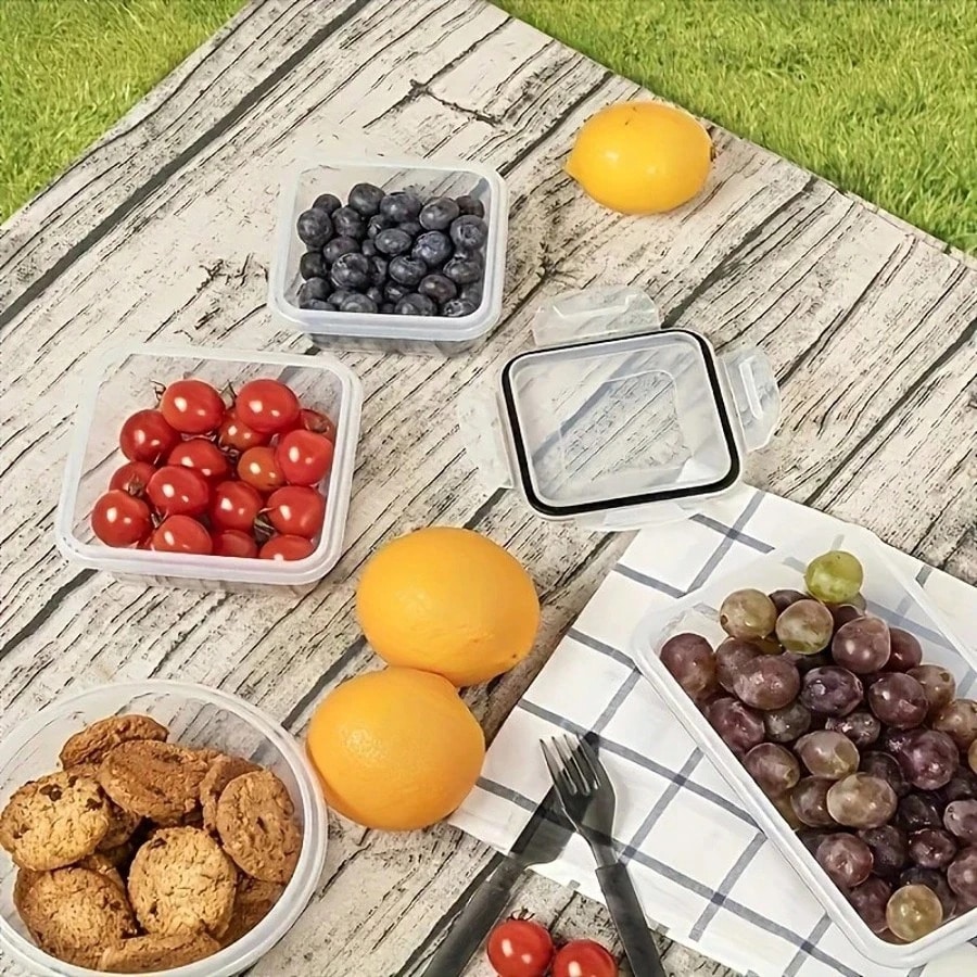12 Plastic Sealed Food Storage - Meal Prep Glass 评论和价格