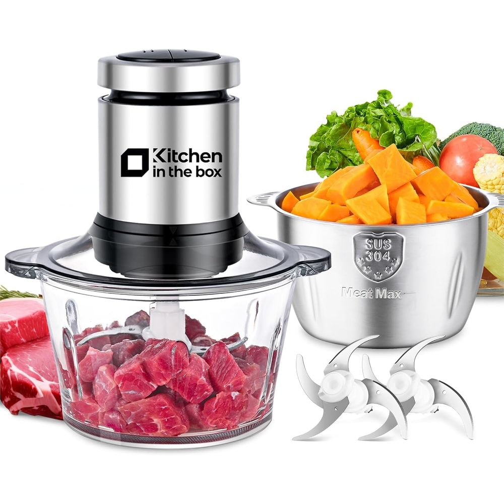 Electric Meat Grinder & Food C - Veggie Chopper Cup 评论和价格