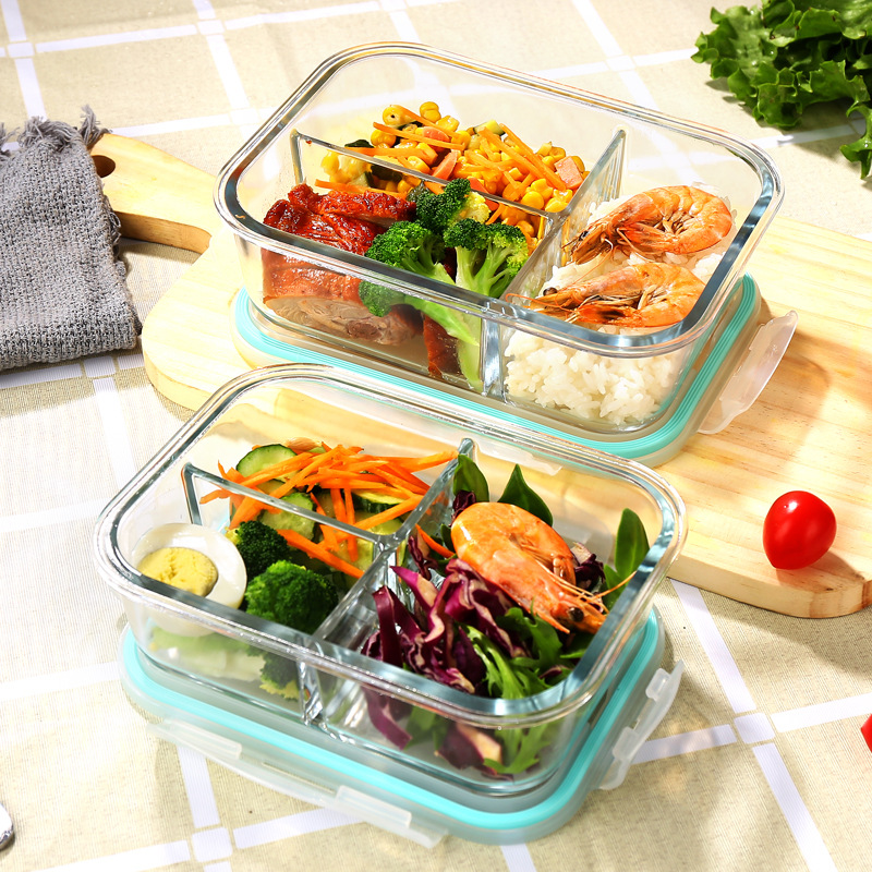 Glass Fresh-Keeping Box high B - Meal Prep Glass 评论和价格