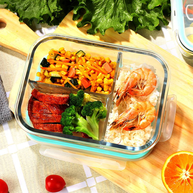 Glass Fresh-Keeping Box high B - Meal Prep Glass 评论和价格