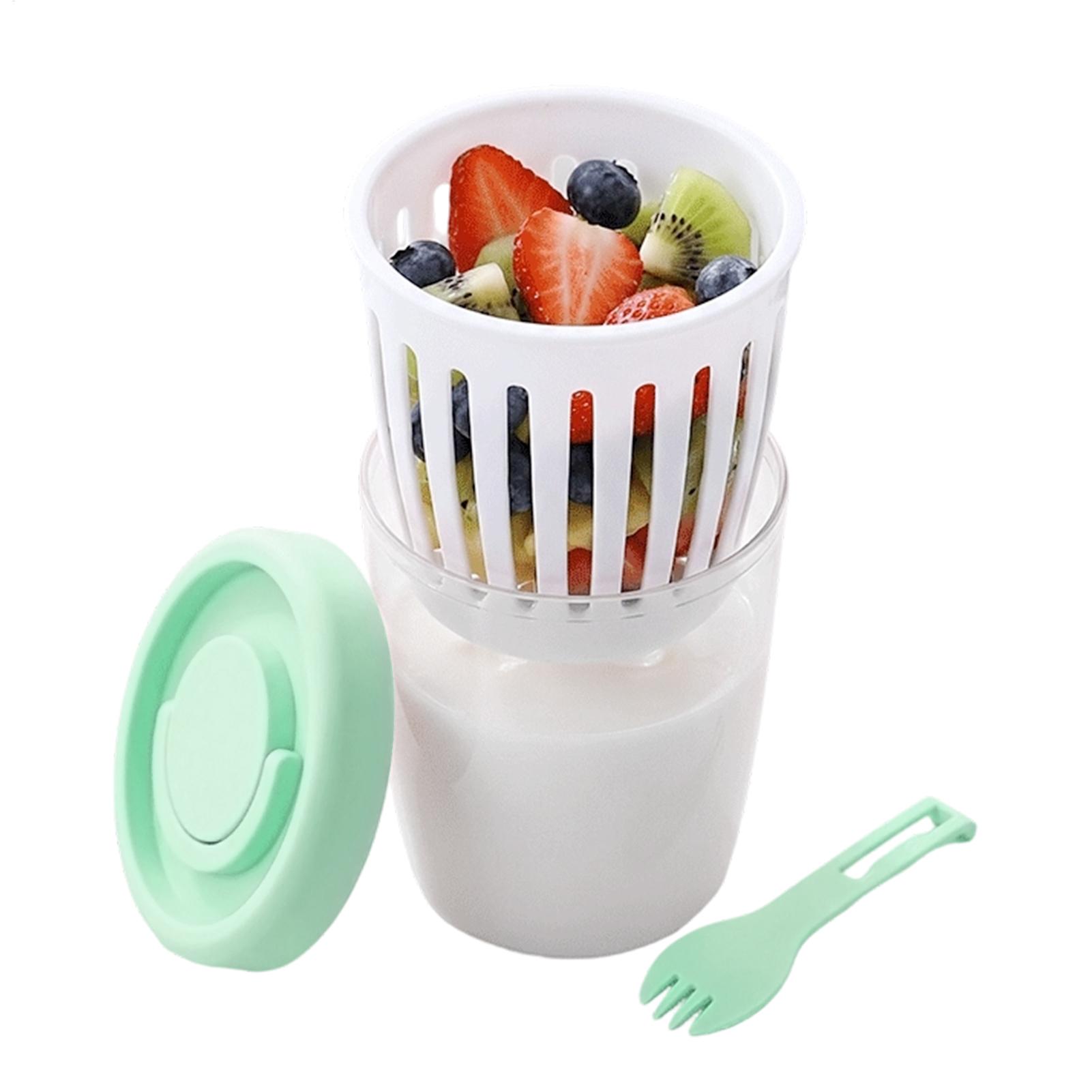 Yogurt Cups With Lids Draining - Meal Prep Yogurt Cups 评论和价格