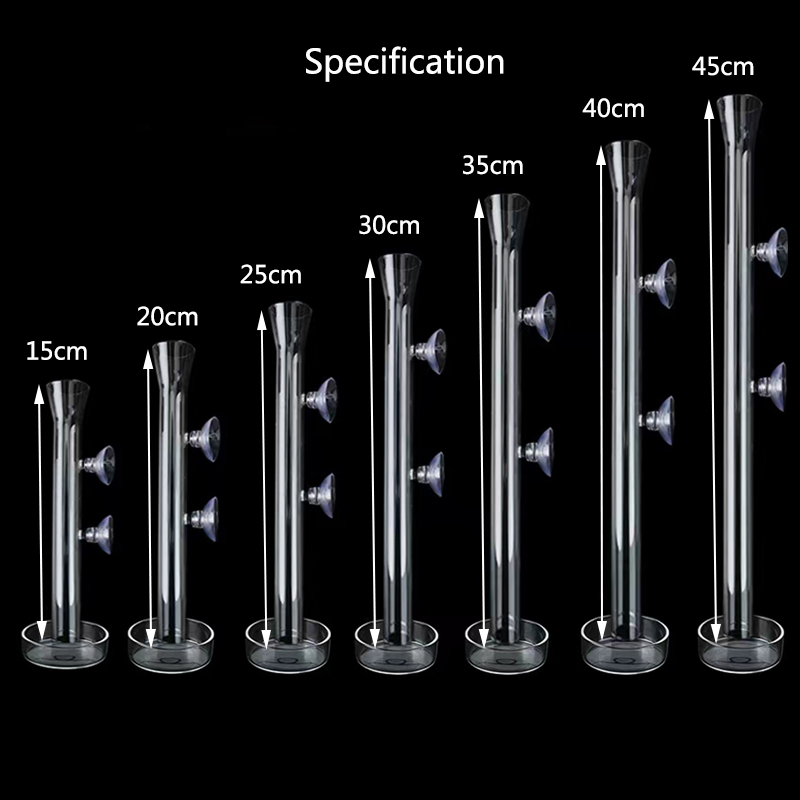 Glass Aquarium Feeder Tube Dis - Meal Prep Glass 评论和价格