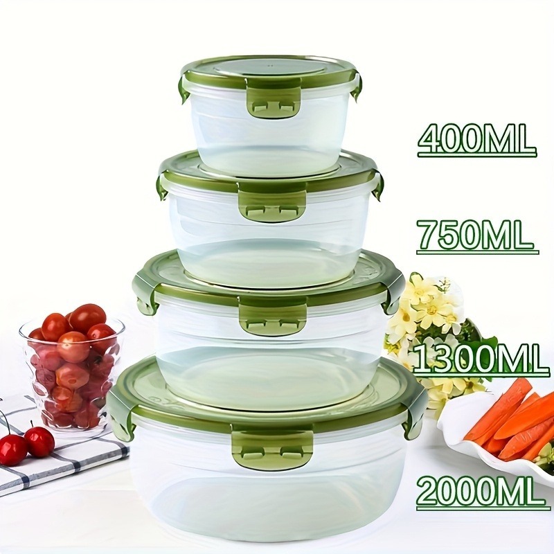 Vibrant 8-Piece Food Storage S - Meal Prep Glass 评论和价格