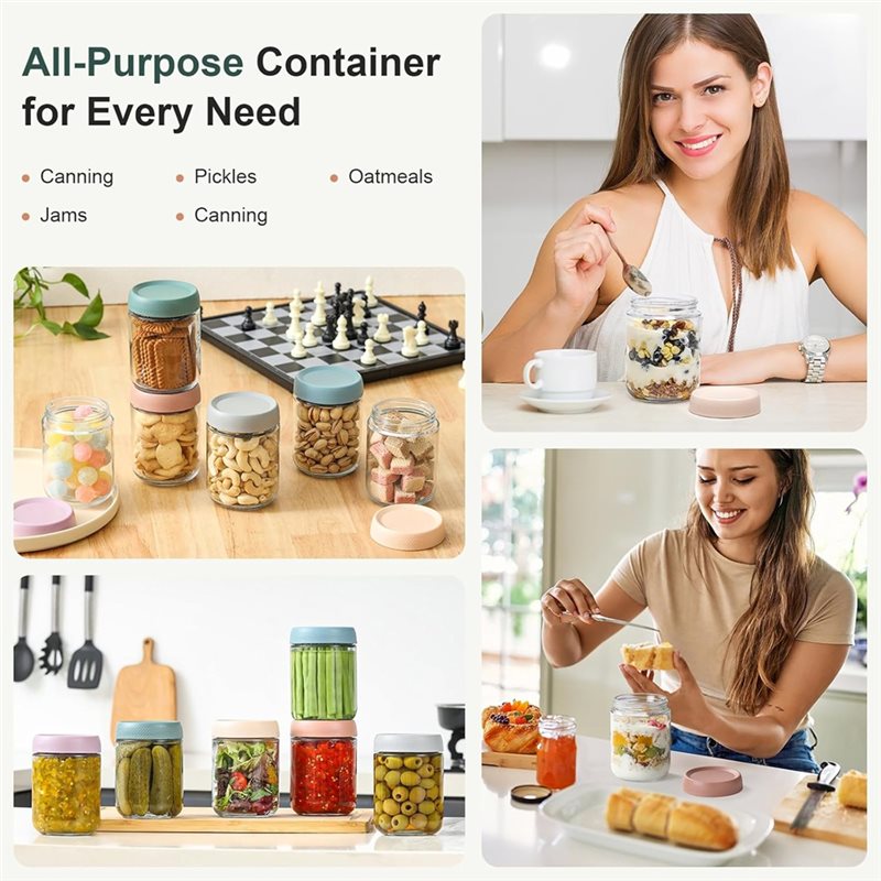 CHCH 6Pcs 500Ml Overnight Oats - Overnight Oat Jar 评论和价格