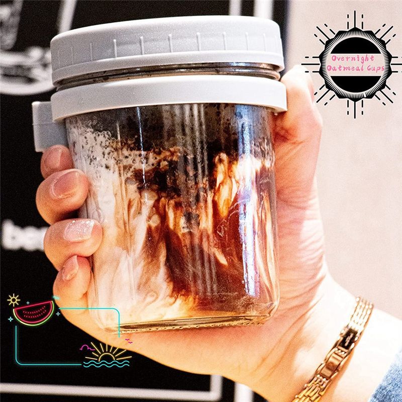 2025+ Reusable Overnight Oat J - Overnight Oat Jar 评论和价格