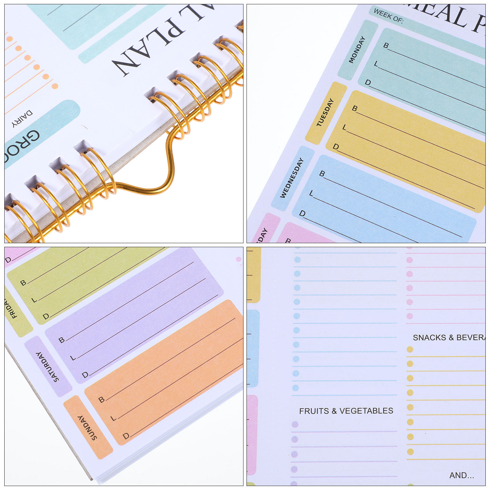 52Sheets Weekly Meal Planner N - Meal Prep Grocery List 评论和价格