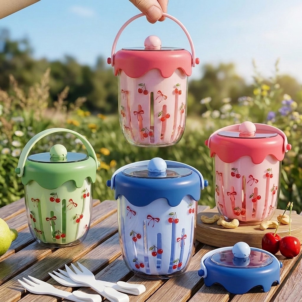 Plastic Overnight Oats Contain - Meal Prep Yogurt Cups 评论和价格