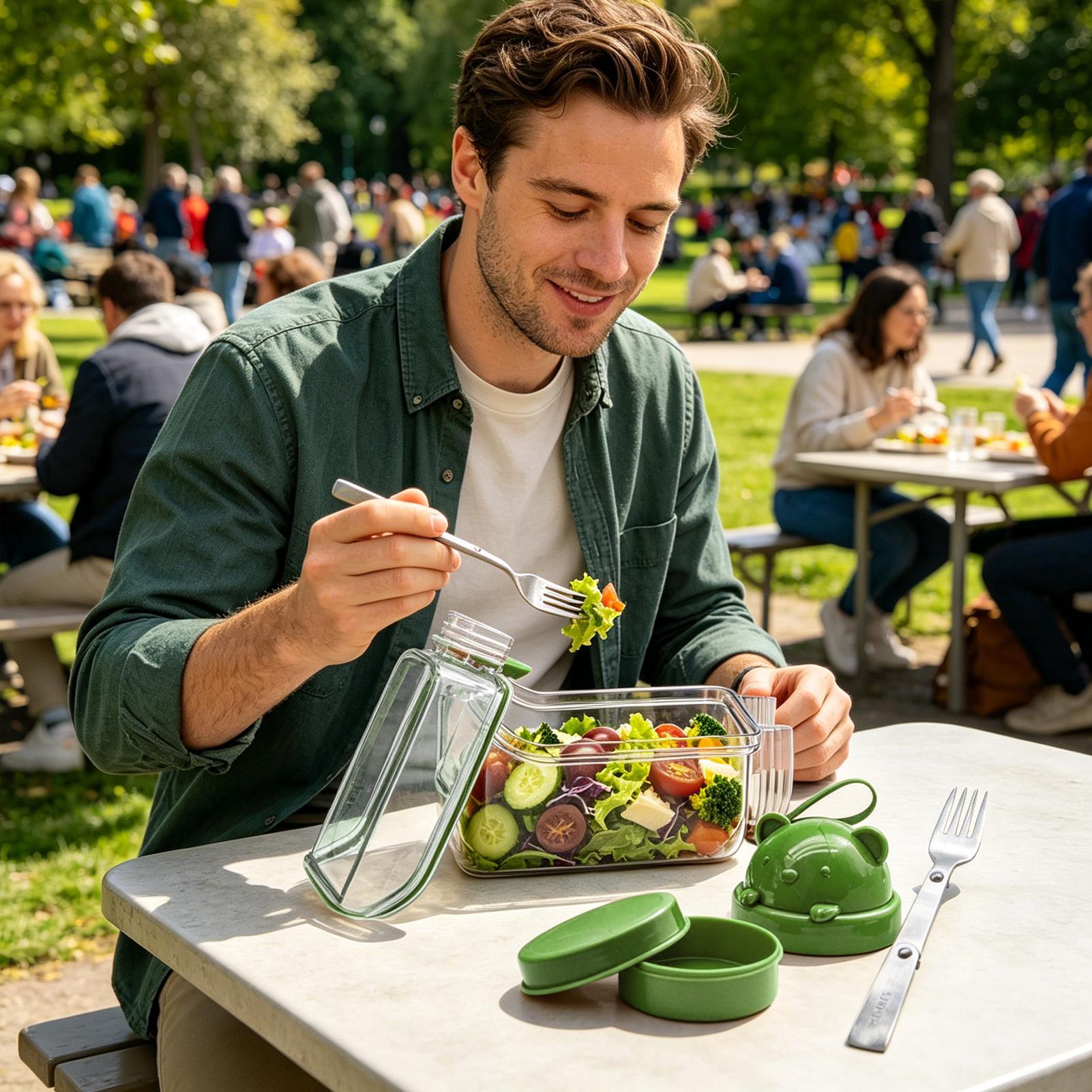 Meal Prep Jars Portable Leak-P - Meal Prep Gym Food 评论和价格