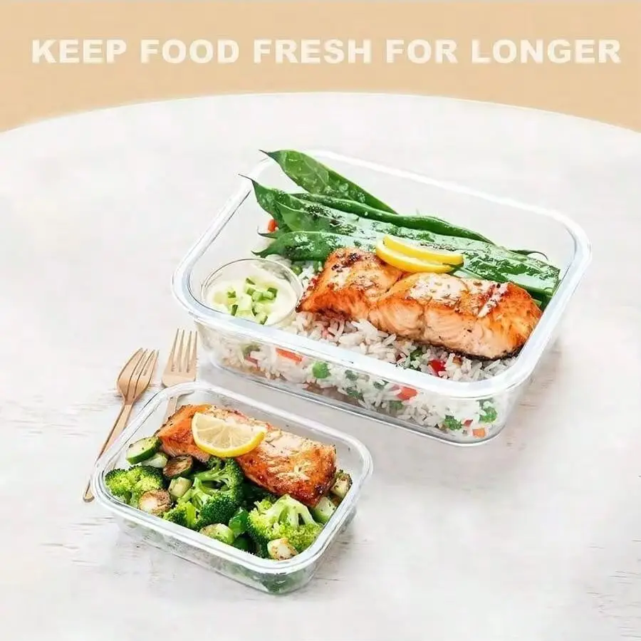 yesGlass Food Storage Containe - Meal Prep Glass 评论和价格
